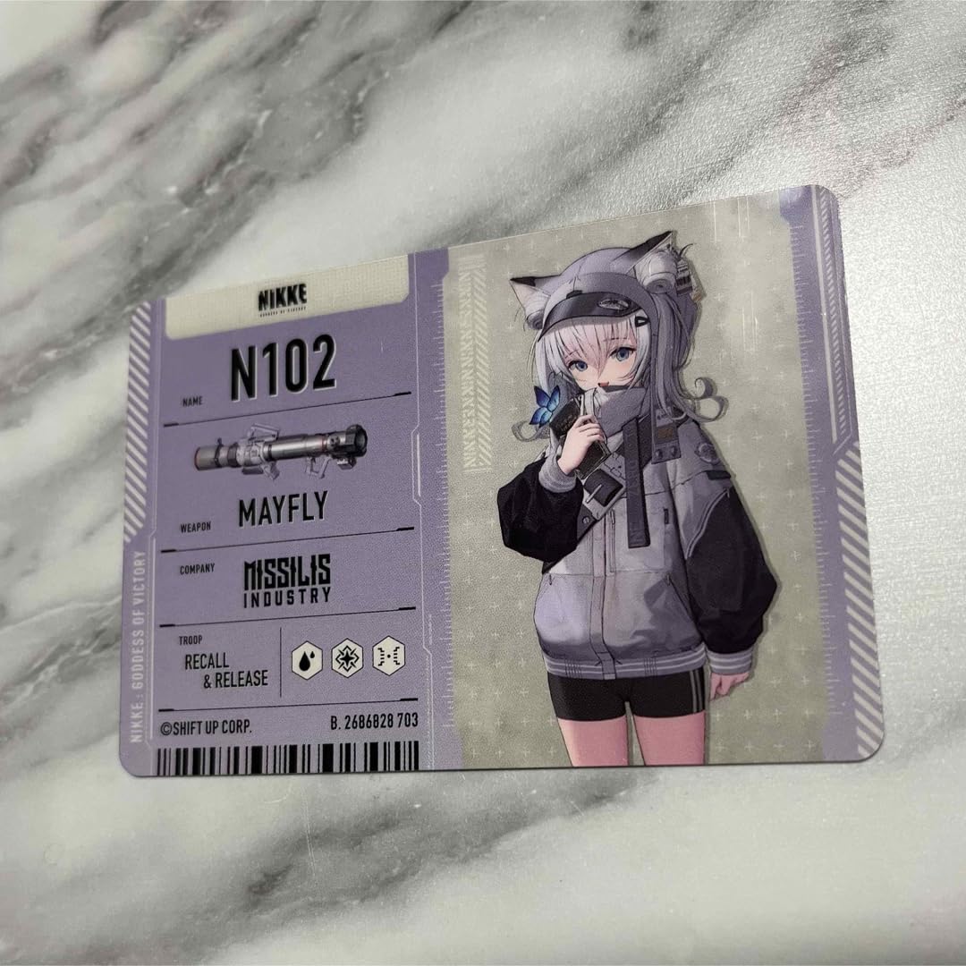 ❶勝利の女神 NIKKE メタリックパスコレクション 23種セミコンプ＋10枚 Amazon.co.jp: バンダイ (BANDAI) 勝利の女神：NIKKE メタリック